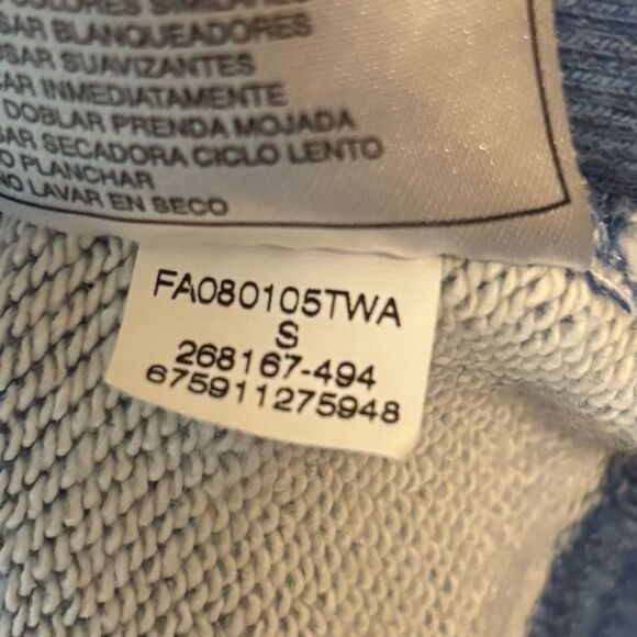 Nike Half Zip Hooded Pullover Sweatshirt Heathered Blue Small ASO Bella Swan - Picture 14 of 15